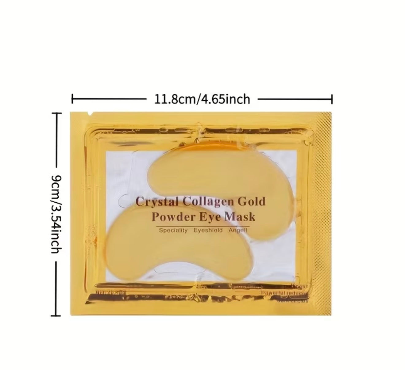 Patch pour les yeux collagène doré