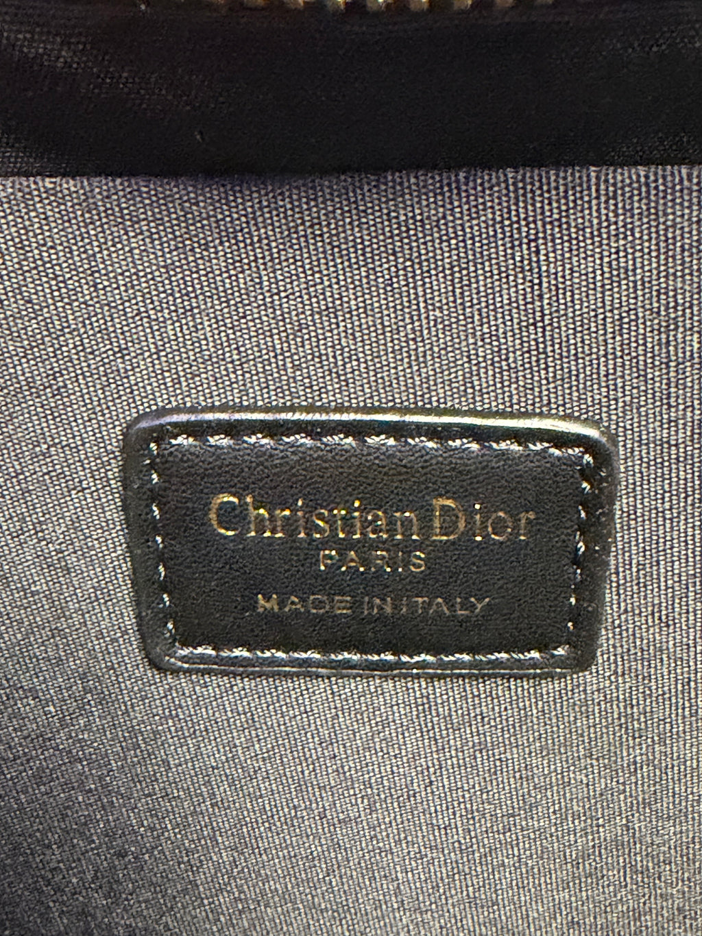 Sac cabas Dior Book Cuir Black