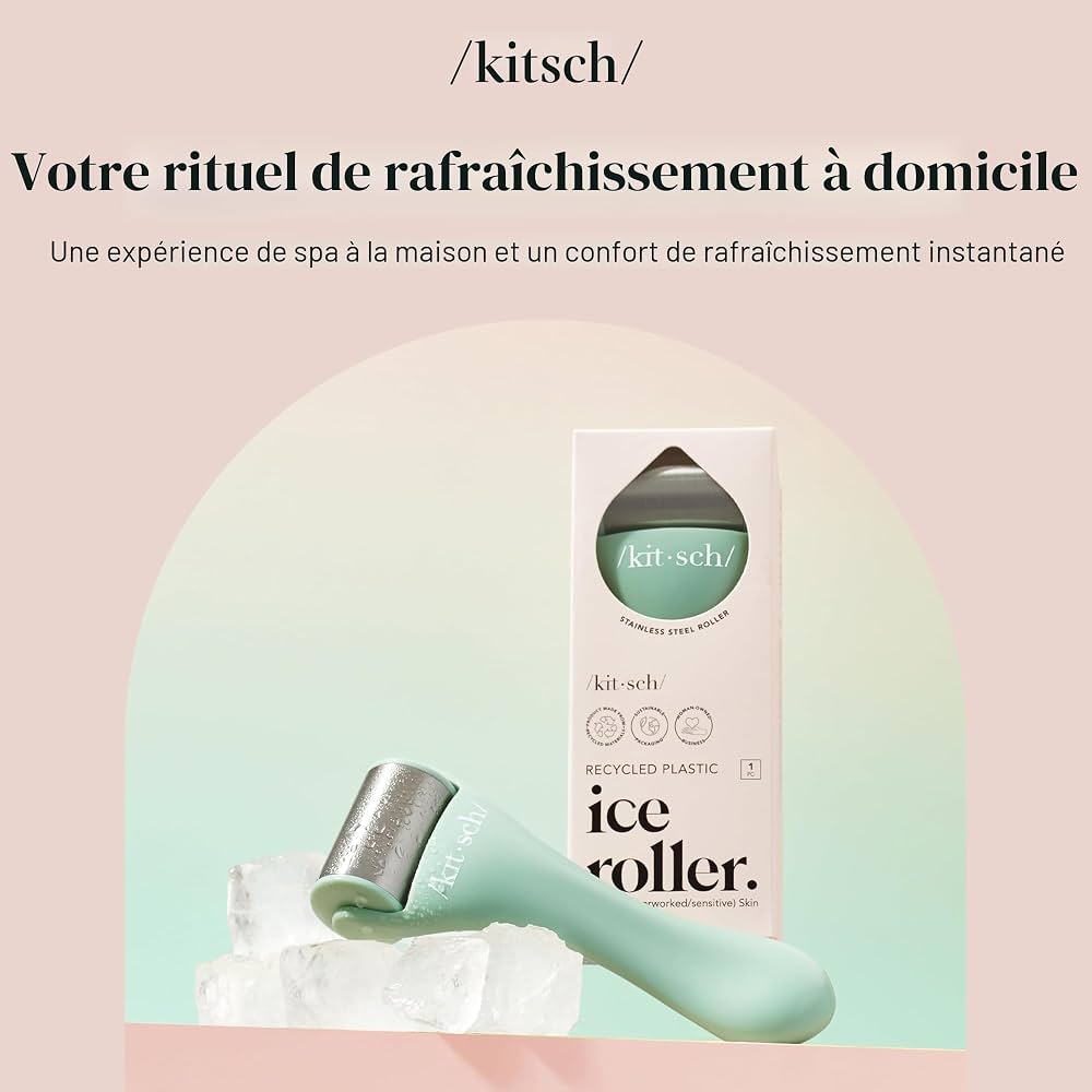 Kitsch Rouleau à glace pour le visage