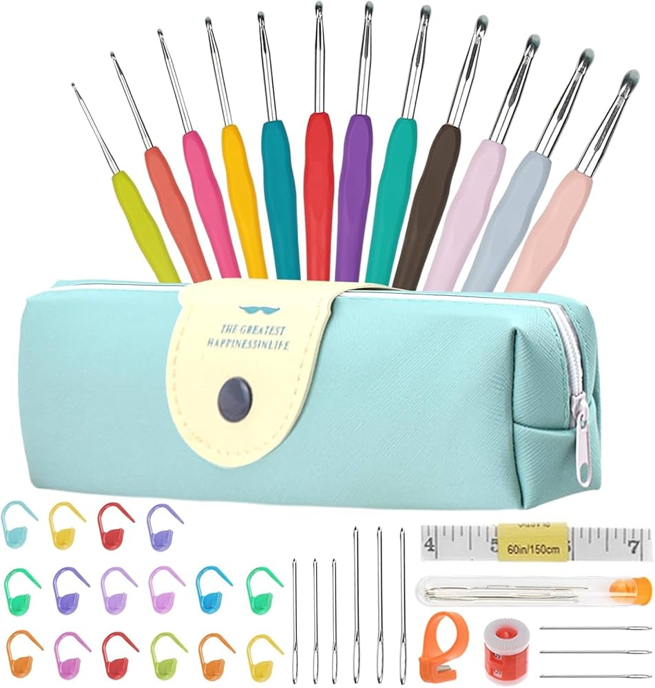 Kit de crochet de 14 tailles