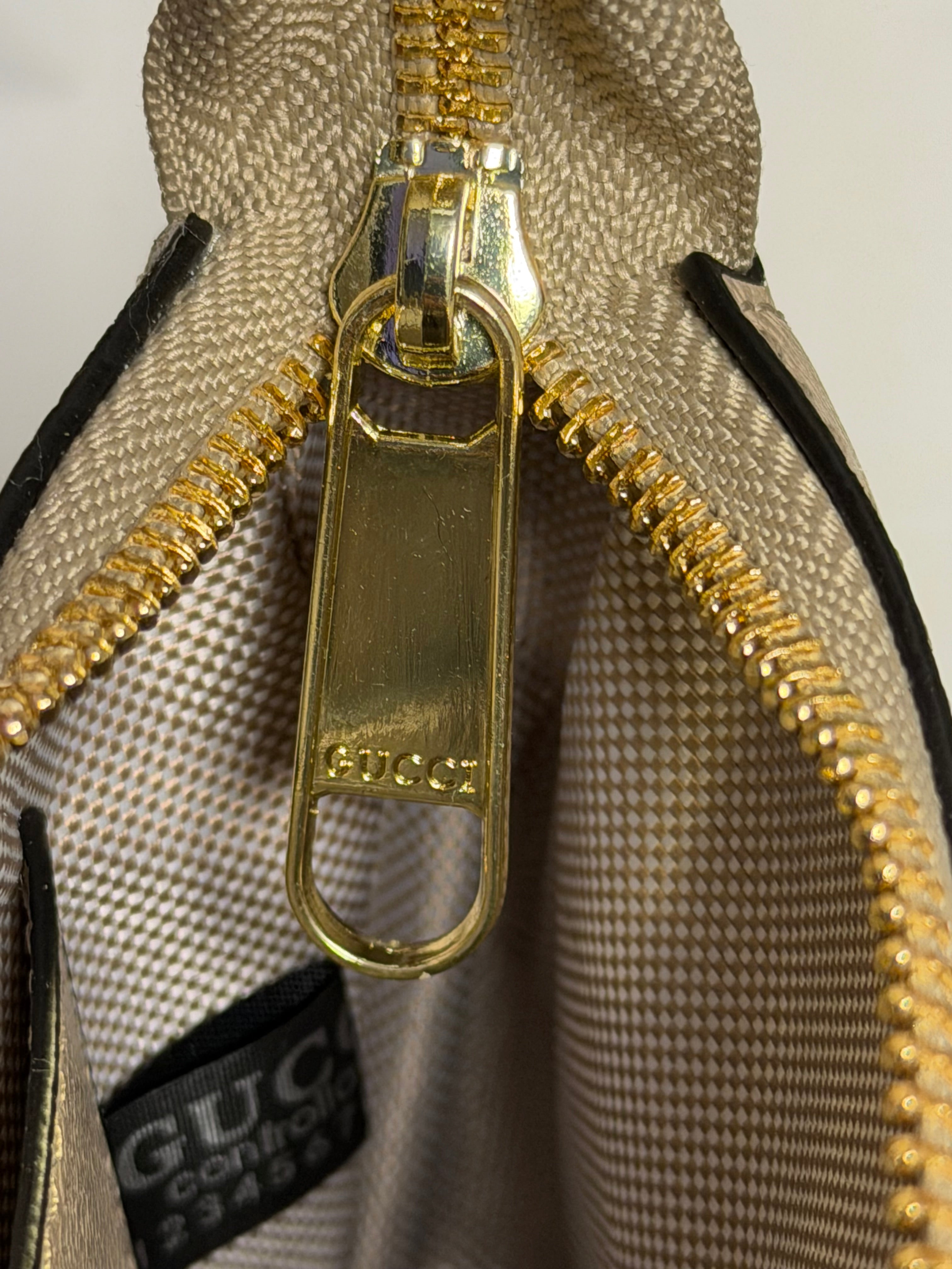 Sacoche Gucci Ophidia beige & blanc