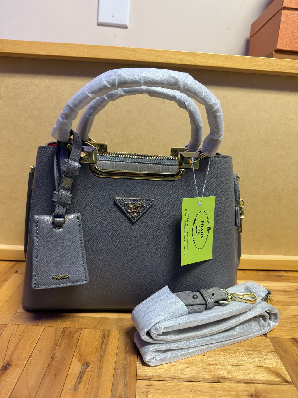 Sac Prada Galleria en cuir Saffiano