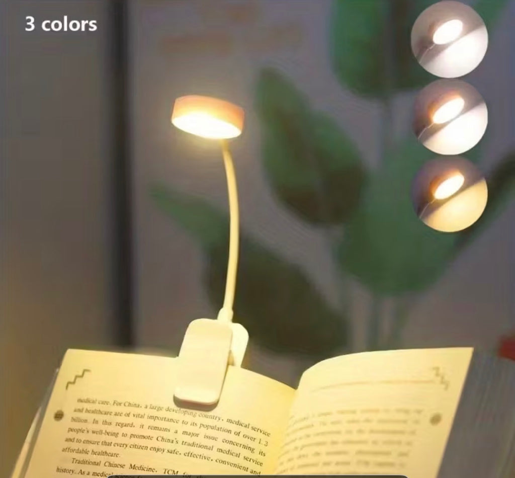 Lampe de lecture à pince LED