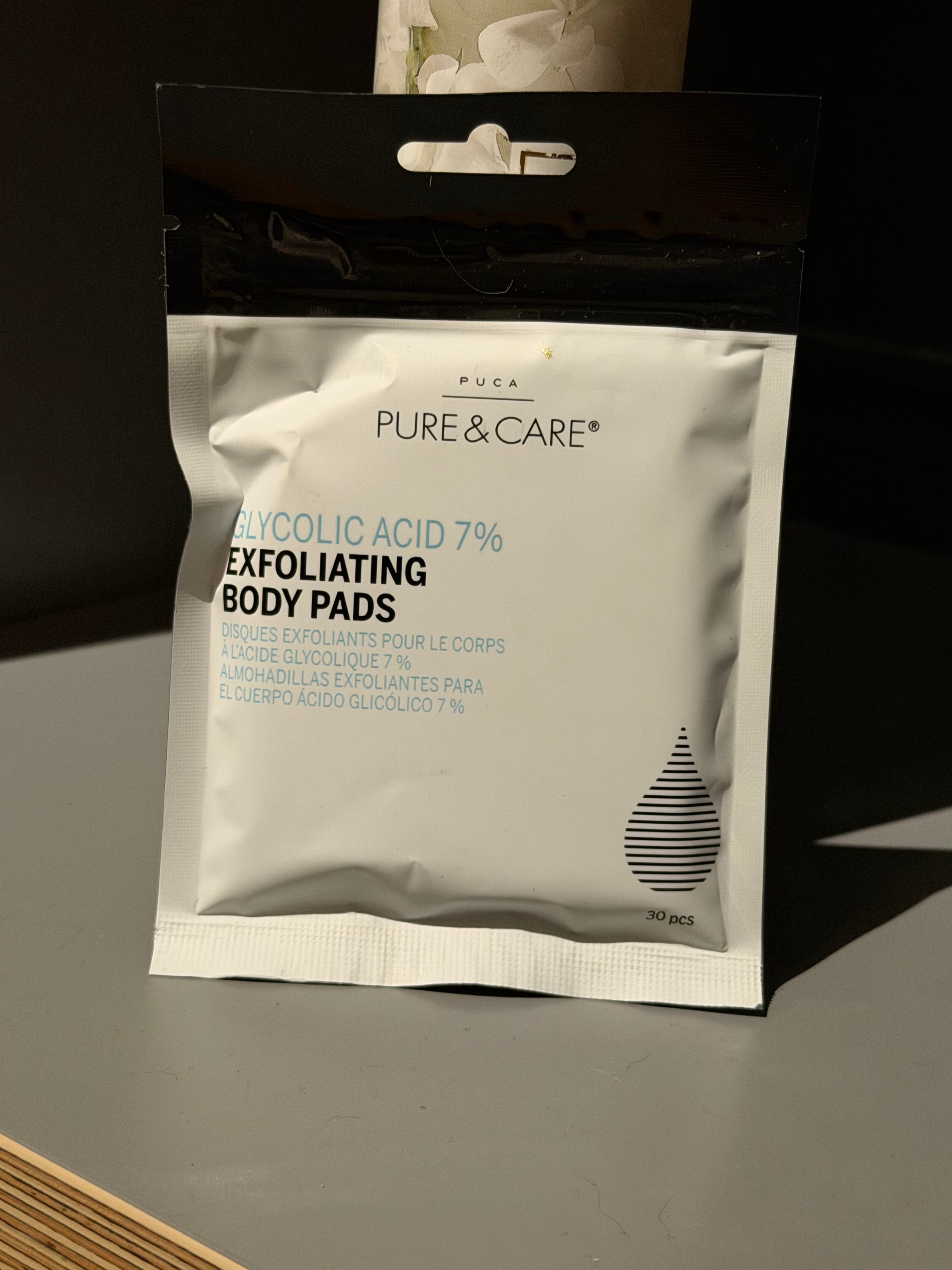 disques exfoliants pour le corps Pure