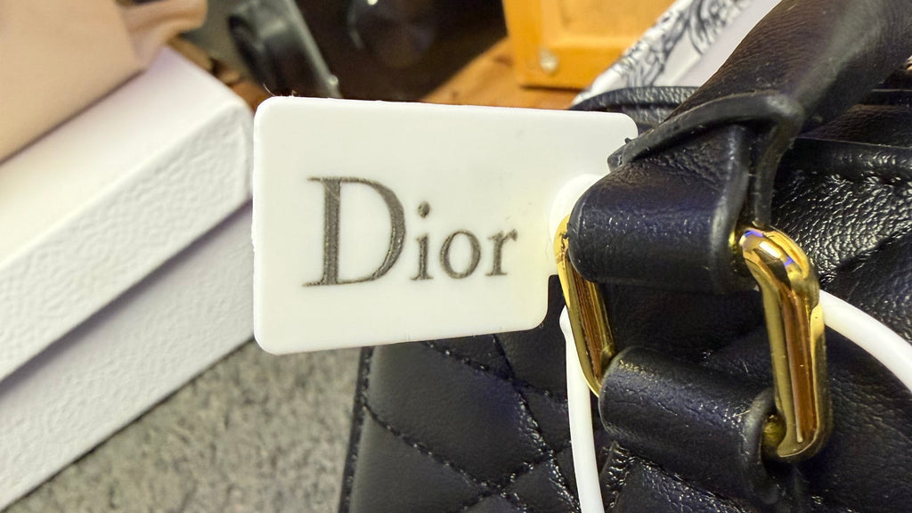 Sac cabas Dior Book Cuir Black