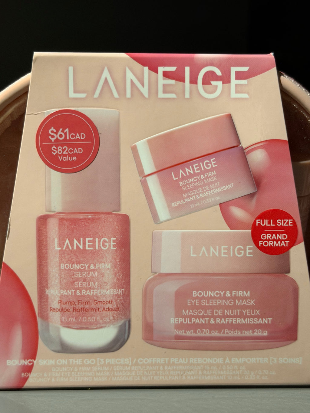 LANEIGE  Bouncy Skin On The Go
