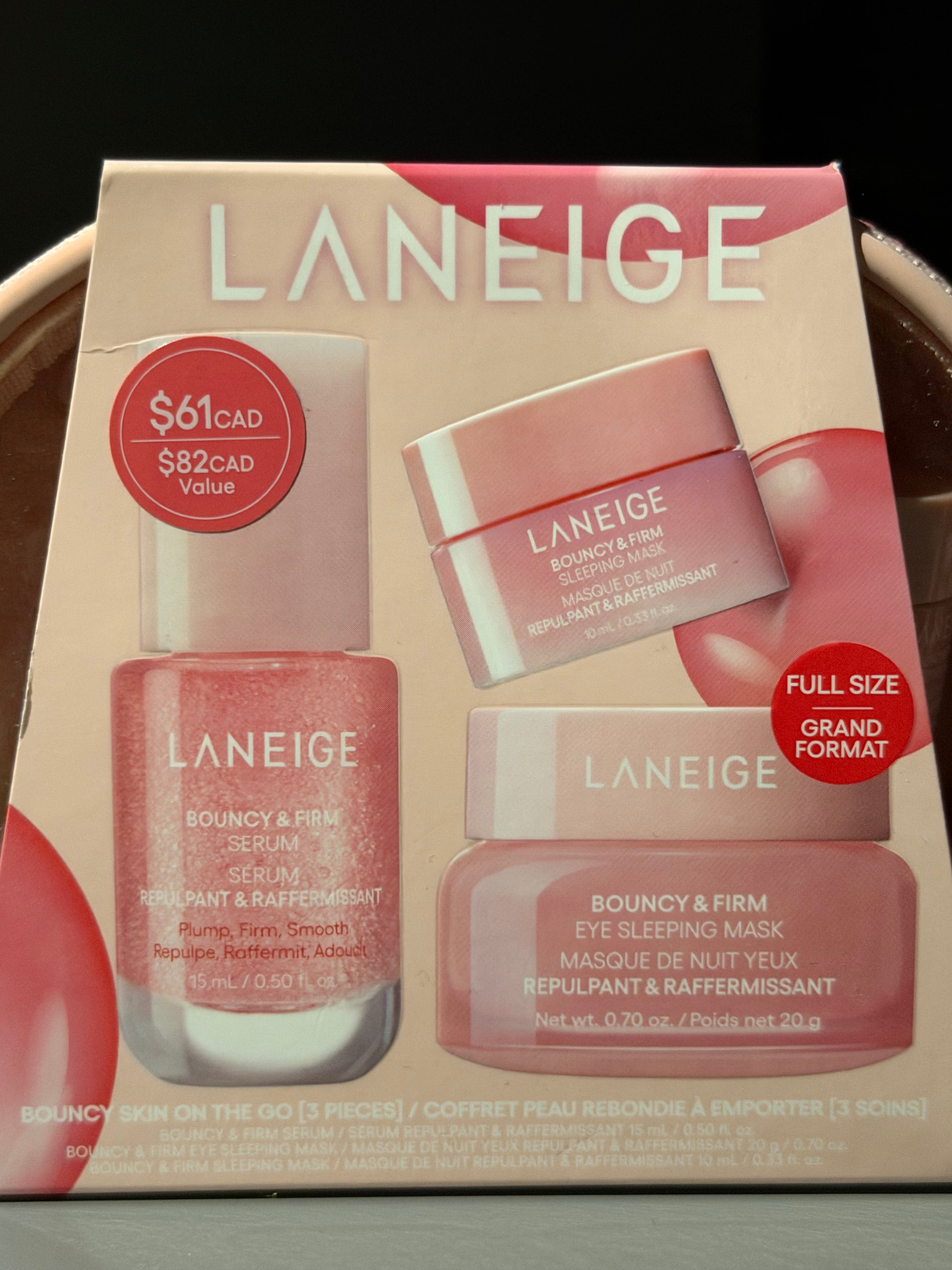 LANEIGE  Bouncy Skin On The Go