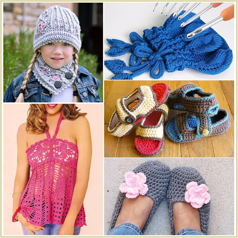 Kit de crochet de 14 tailles