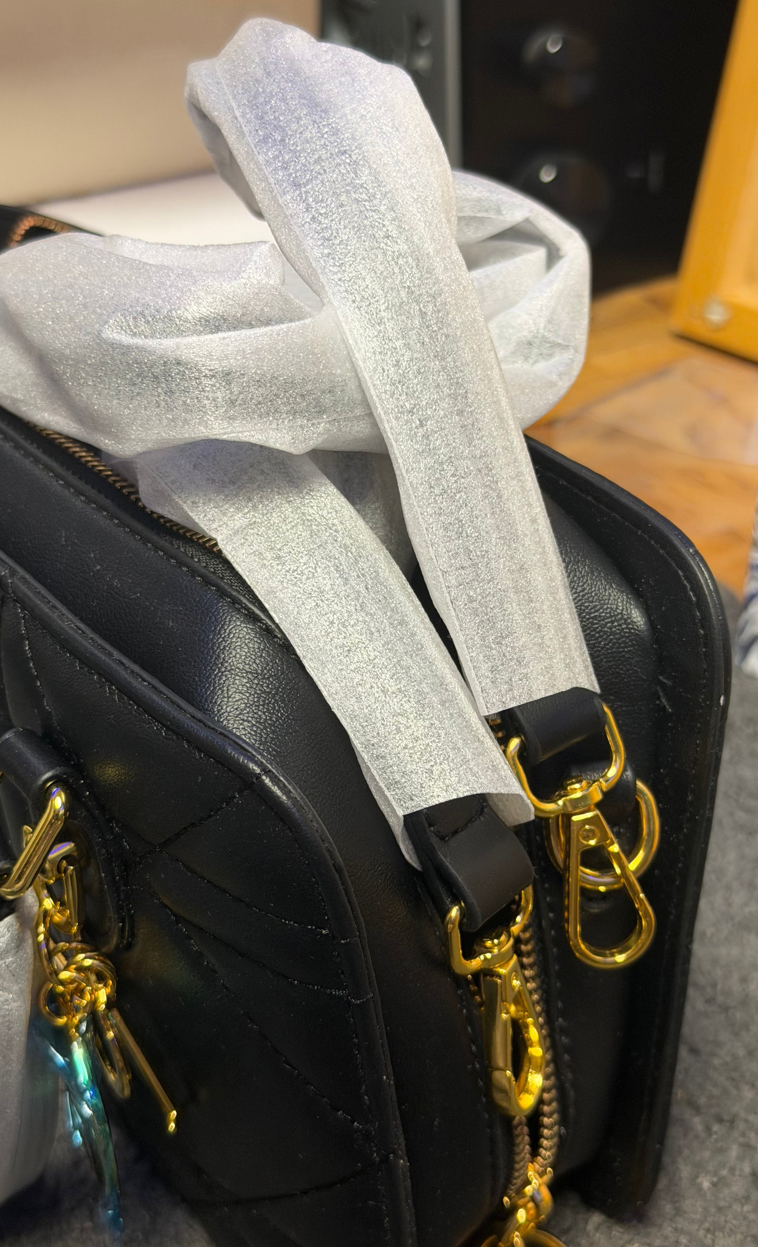 Sac cabas Dior Book Cuir Black