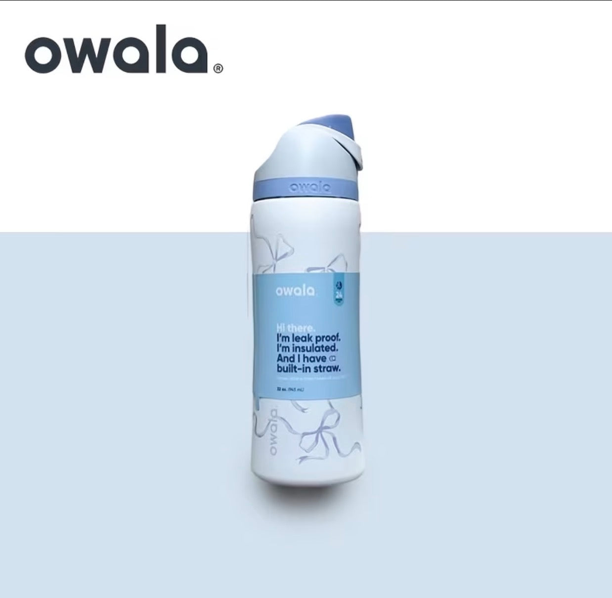 Bouteille d'eau Owala 24oz 18 couleurs