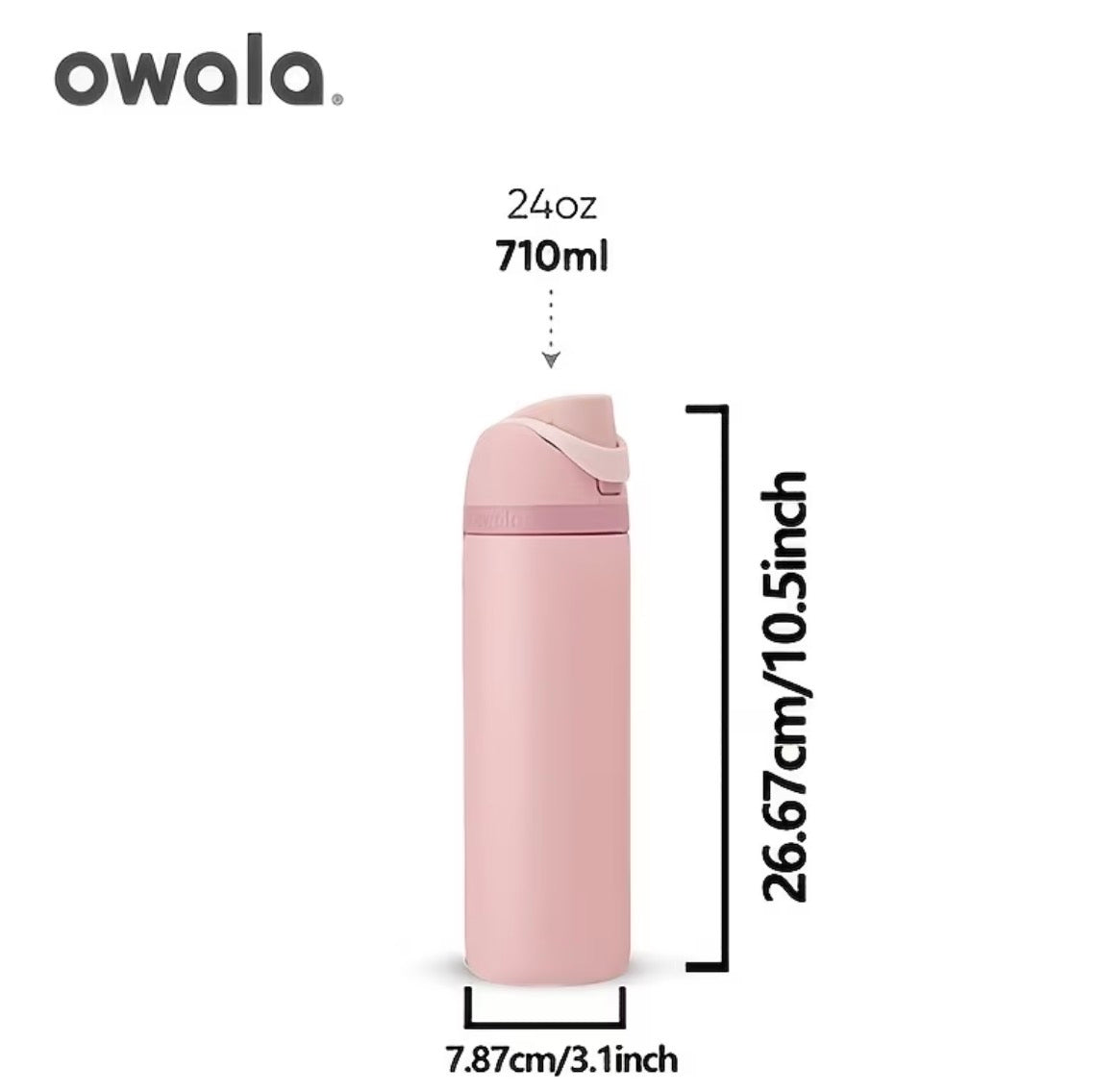 Bouteille d'eau Owala 24oz 18 couleurs