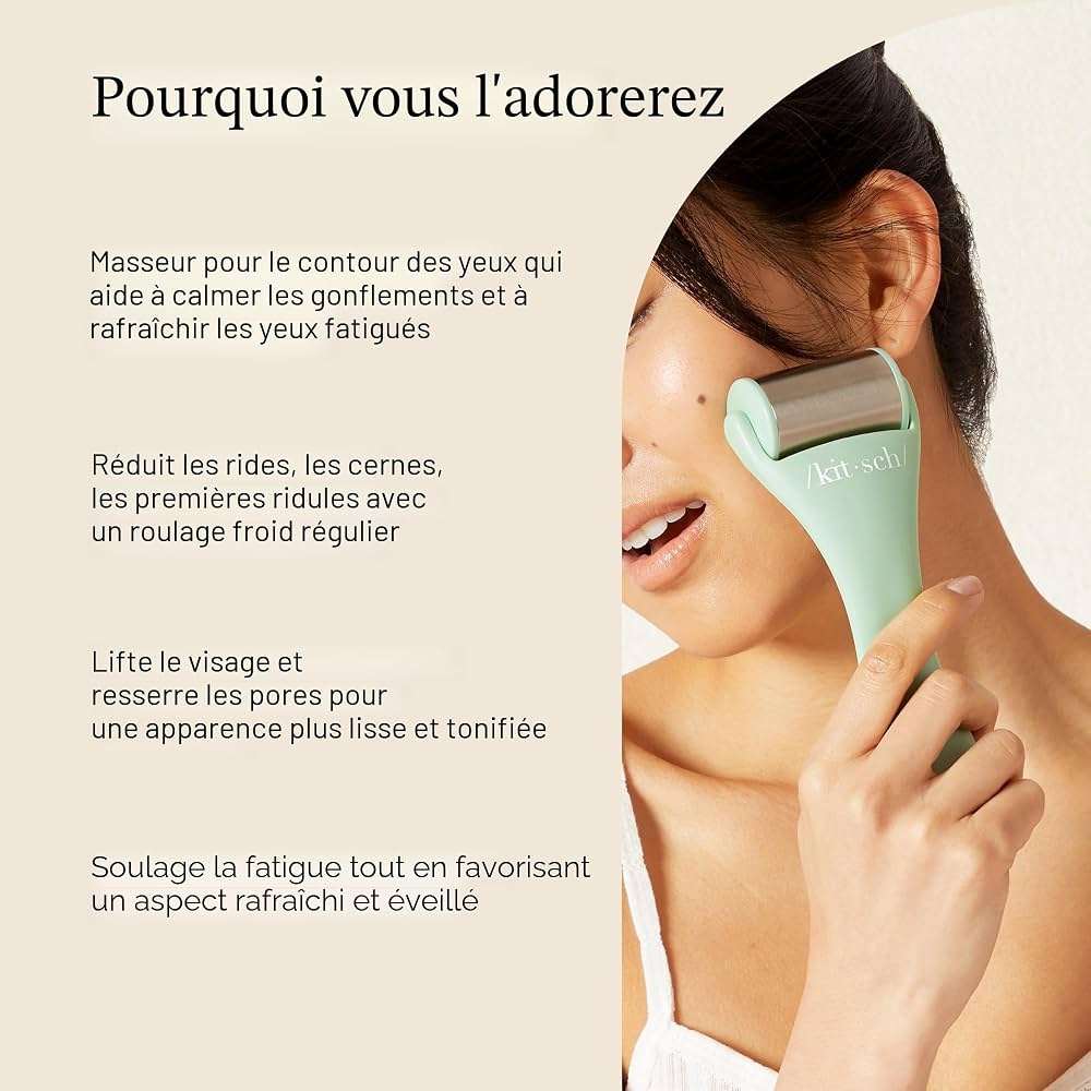 Kitsch Rouleau à glace pour le visage