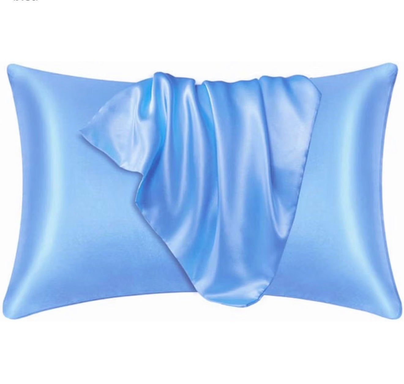 Lot de 2 taies d'oreiller en satin soyeux