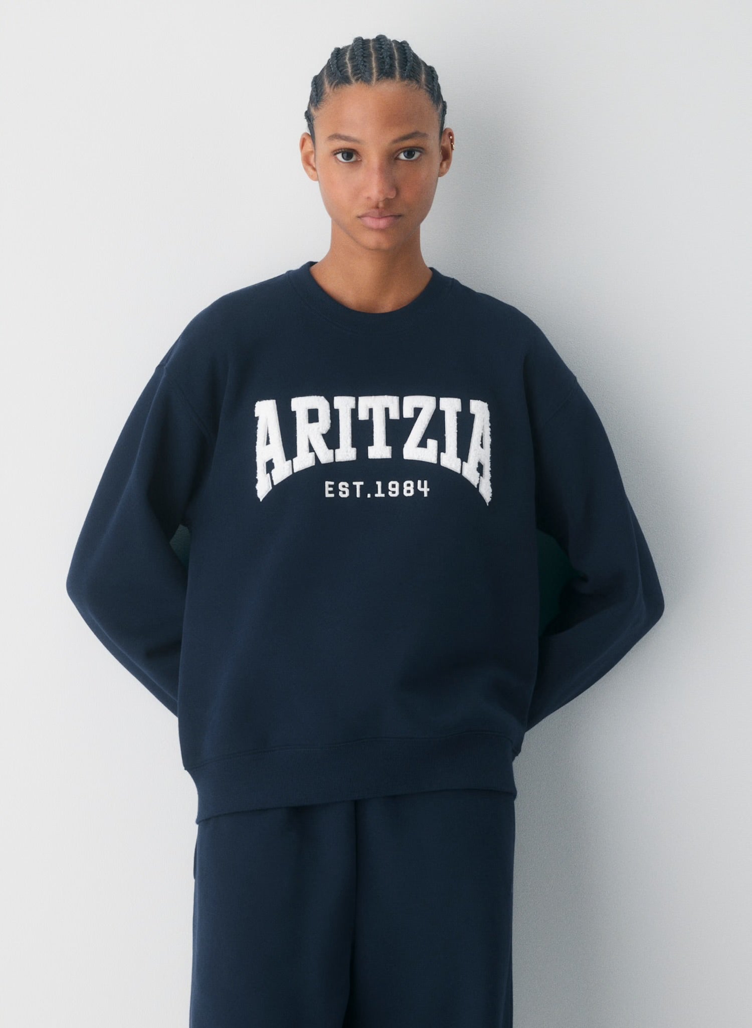 Hoodie aritzia blue small