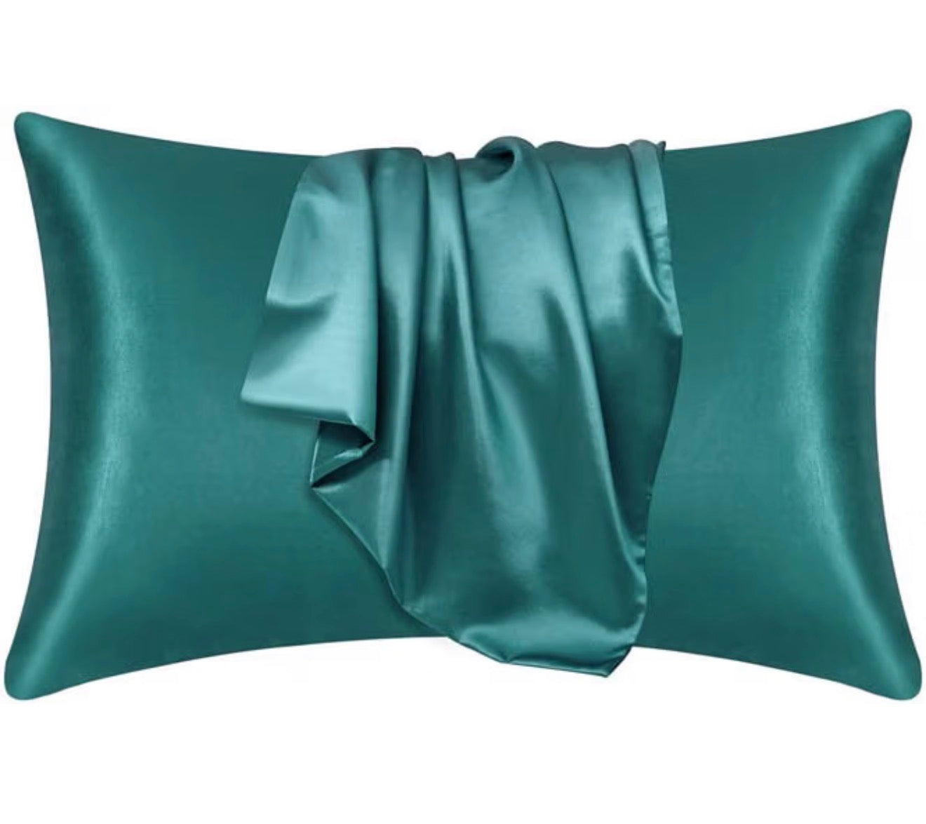 Lot de 2 taies d'oreiller en satin soyeux