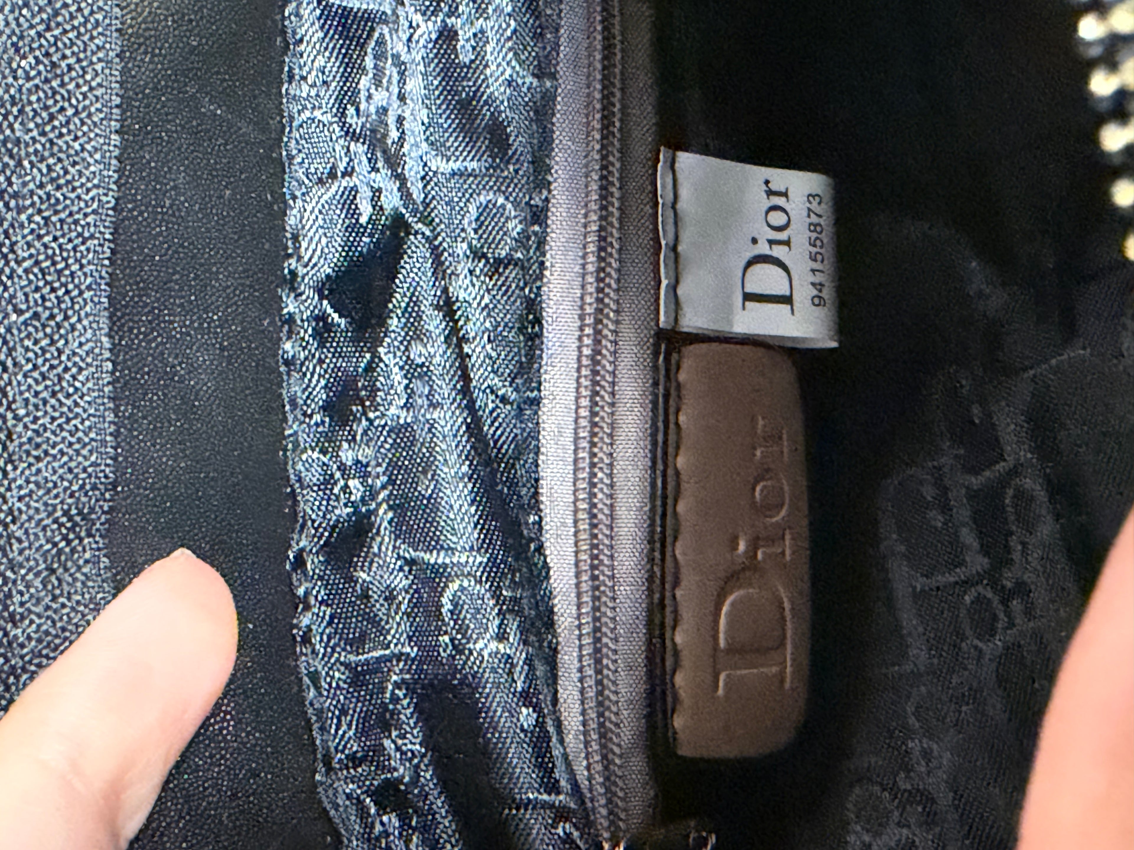 Sac à main Dior en cuir 30 montaigne