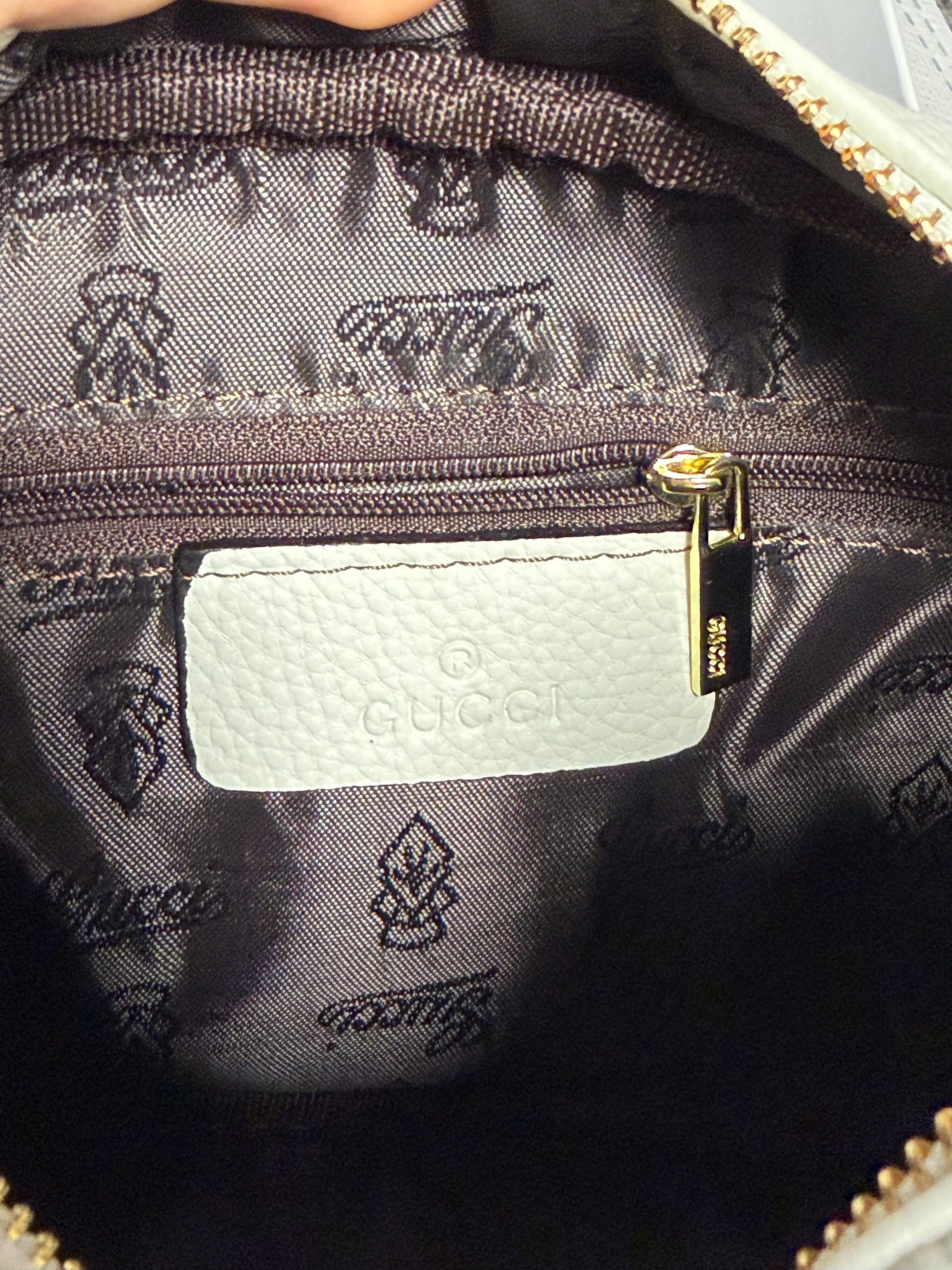 Sac GUCCI bandoulière disco en cuir