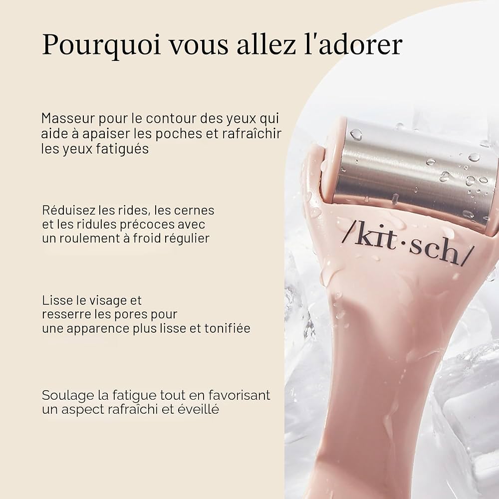Kitsch Rouleau à glace pour le visage