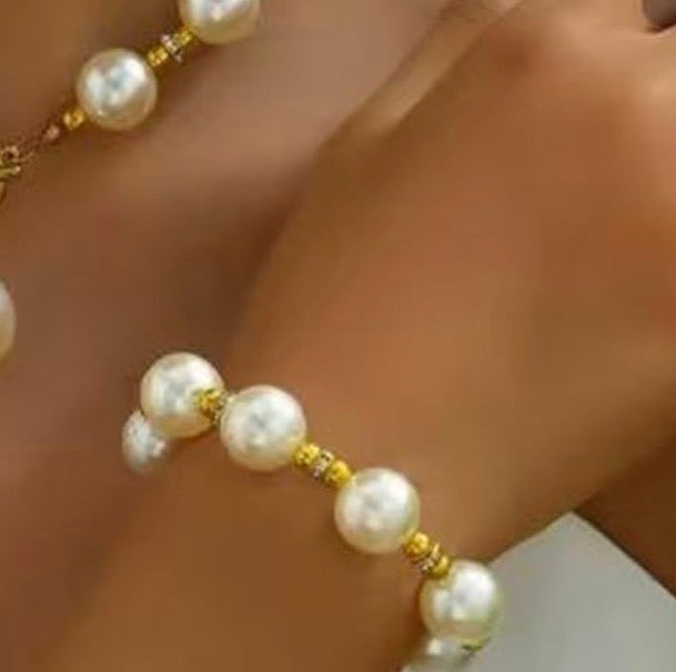 Ensemble bijoux en 3 pièces ( perles)