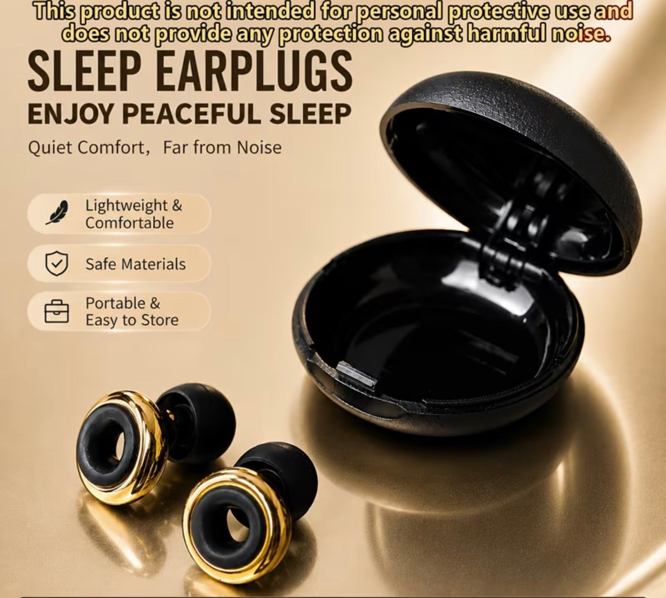 Bouchons d'oreille de sommeil