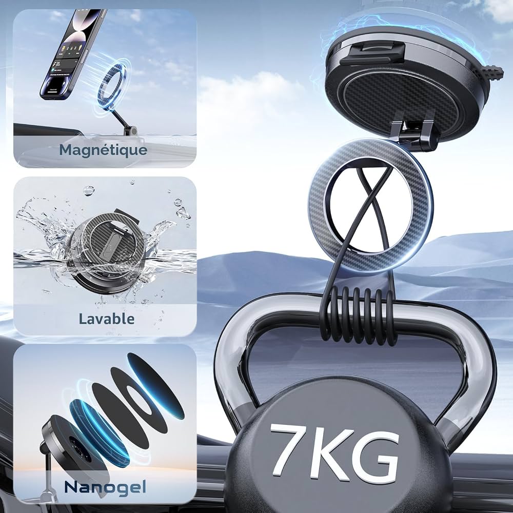 Support de téléphone magnétique