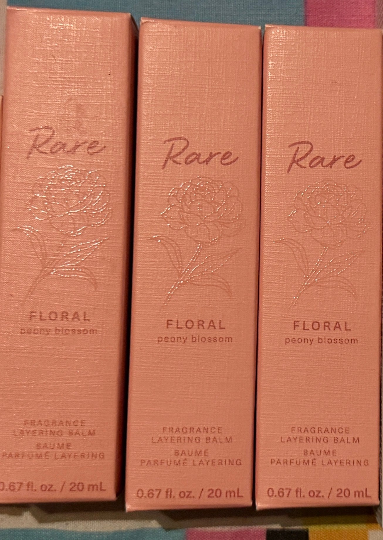 Baume de superposition parfumé Rare Floral Peony Blossom